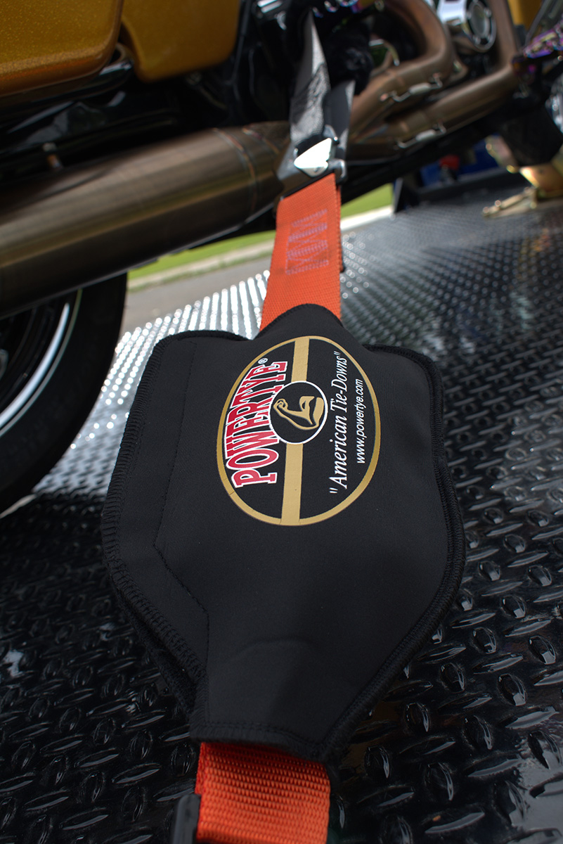 sheepskin motorcycle towing straps